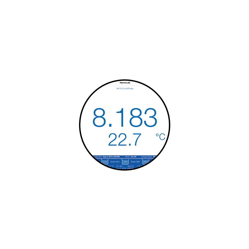 HI11312 Glass Body Bluetooth Refillable pH Electrode Double Junction | EnvMart