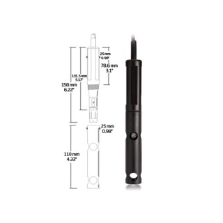 Hanna HI76407 Polarographic Dissolved Oxygen Probe with 20m cable