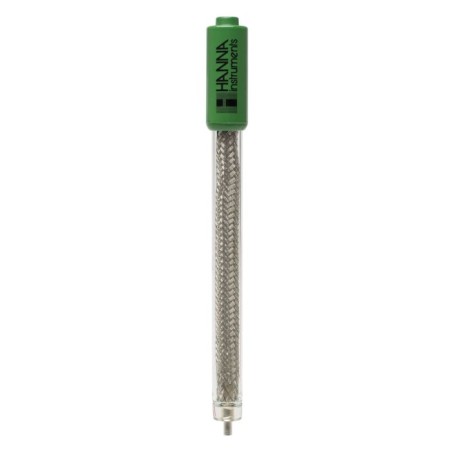 Silver ORP Half-Cell Electrode HI5110B, Glass Body, BNC Connector | EnvMart