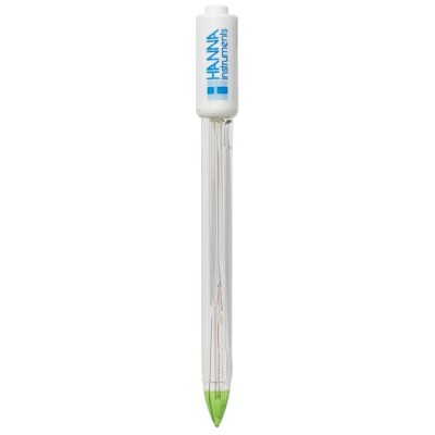 Hanna Instruments FC2133 Foodcare pH Electrode for Yogurt and Creams | Glass, DIN Connector, EnvMart