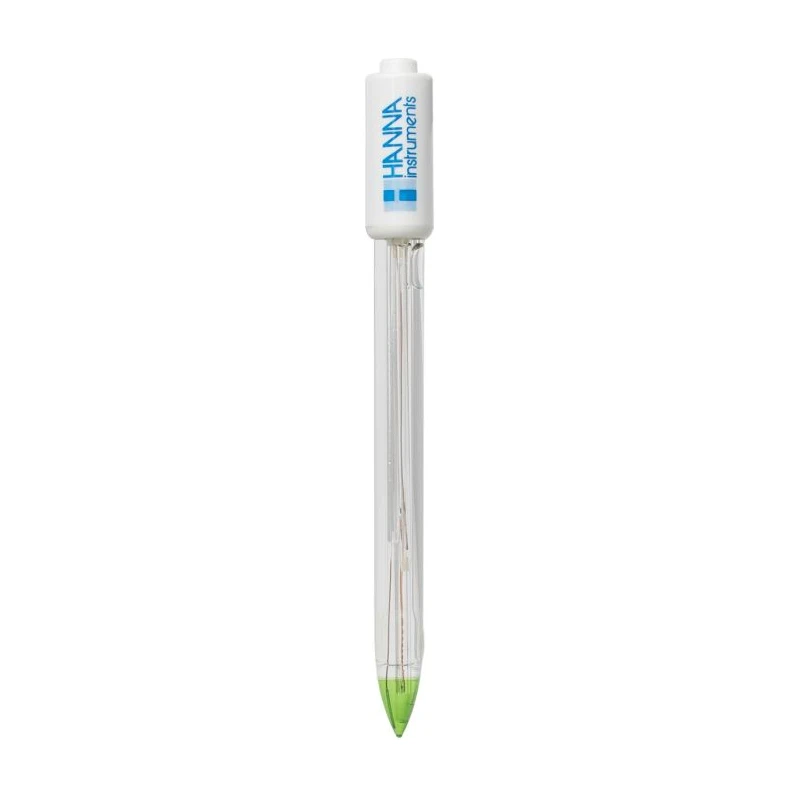 Hanna Instruments FC2133 Foodcare pH Electrode for Yogurt and Creams | Glass, DIN Connector, EnvMart