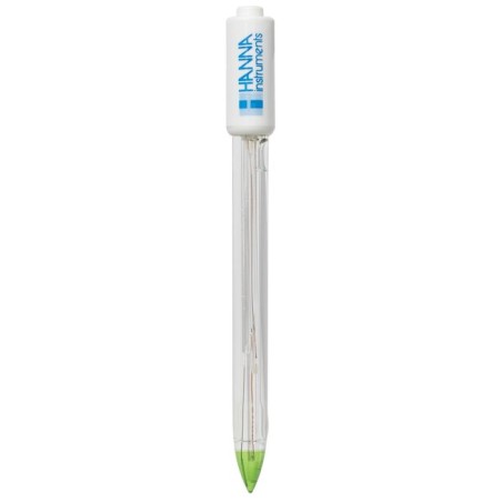 Hanna Instruments FC2133 Foodcare pH Electrode for Yogurt and Creams | Glass, DIN Connector, EnvMart