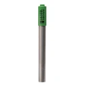 Titanium Body pH Electrode for Boilers and Cooling Towers with DIN Connector, PTFE Junction, Flat Tip | EnvMart