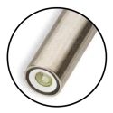 Titanium Body pH Electrode for Boilers and Cooling Towers with DIN Connector, PTFE Junction, Flat Tip | EnvMart