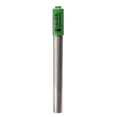 Hanna HI72911B Titanium Body pH Electrode, Flat Tip, Polymer Filled, BNC Connector for Boilers, Cooling Towers | EnvMart