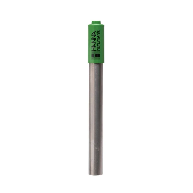 Titanium Body pH Electrode HI729113 for Boilers & Cooling Towers, PTFE Junction, Polymer Filled | EnvMart