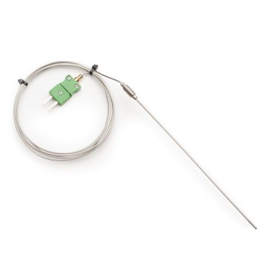 Wire K-Type Thermocouple Probe HI766Z, 1100°C, Stainless Steel, Oven Sensor | EnvMart