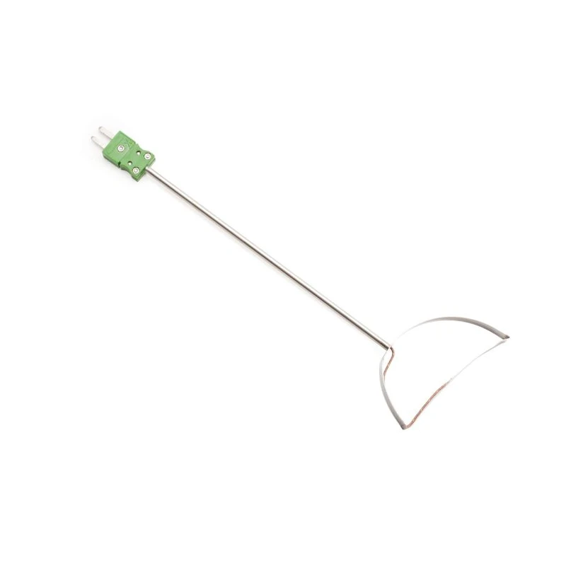 Roller Surface K-Type Thermocouple Probe HI766PA, 320°C Max, 280 mm, Stainless Steel | EnvMart