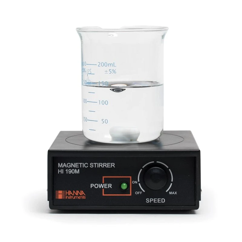HI190M-2 Magnetic Mini-Stirrer 220V, Compact ABS, Adjustable Speed | EnvMart