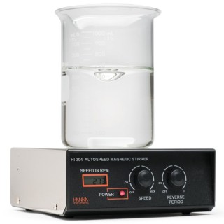 Hanna Auto-Reverse Stainless Steel Cover Mini-Stirrer with Tachometer (2.5L) - HI304N-1