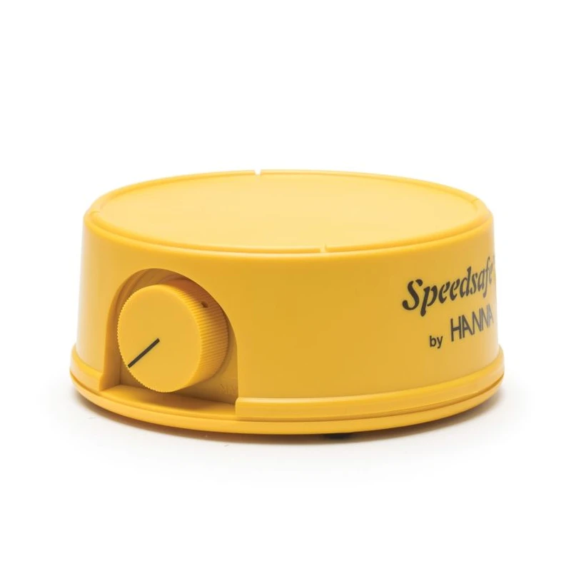 HI180A-2 Compact Magnetic Mini-Stirrer Yellow, 110/115V, Laboratory Mixing | EnvMart