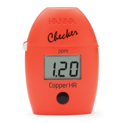 Hanna HI702 Copper High-Range Checker HC Handheld Colorimeter 0.00–5.00 ppm | EnvMart