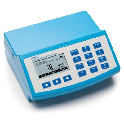 Multiparameter Nutrient Analysis Photometer HI83325, pH, 8 Parameters, Lab & Field Use | EnvMart