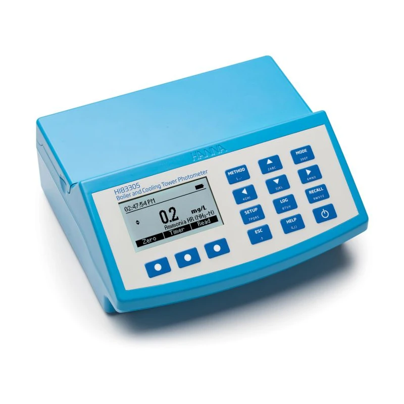 HI83305 Multiparameter Boiler and Cooling Tower Photometer, 30 Methods, 18 Parameters | EnvMart