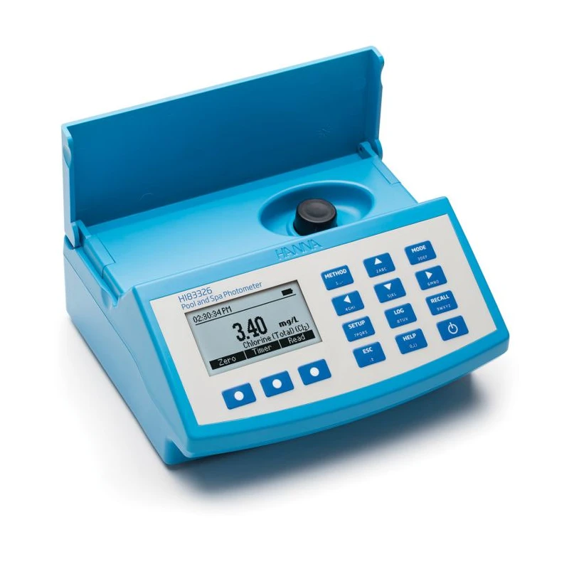 Hanna HI83326 Pool and Spa Photometer | Multiparameter Water Analysis | USB, 206x177x97 mm, 1.0 kg | EnvMart