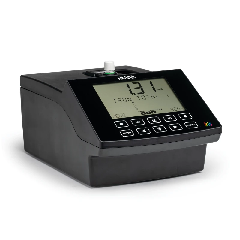 Hanna Instruments HI802 iris® Visible Spectrophotometer Barcode Reader 340-900 nm | EnvMart