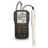 Hanna Portable pH/EC/TDS meter, range: pH 0.0 to 14.0 pH EC 0.00 to 4.00 mS/cm TDS 0 to 1999 ppm (mg/L) - HI9813-51