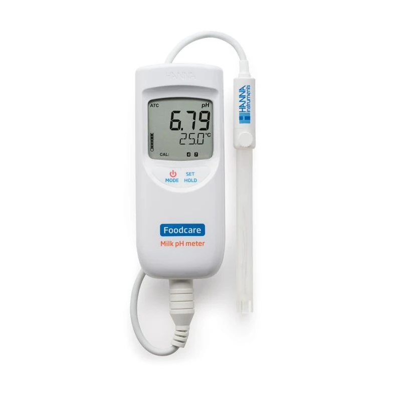 Hanna Instruments HI99162 Milk pH & Temperature Meter, Waterproof, IP67 | EnvMart