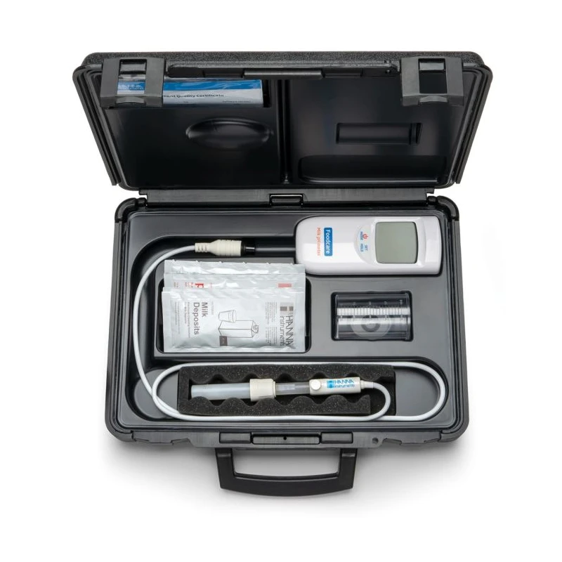 Hanna Instruments HI99162 Milk pH & Temperature Meter, Waterproof, IP67 | EnvMart