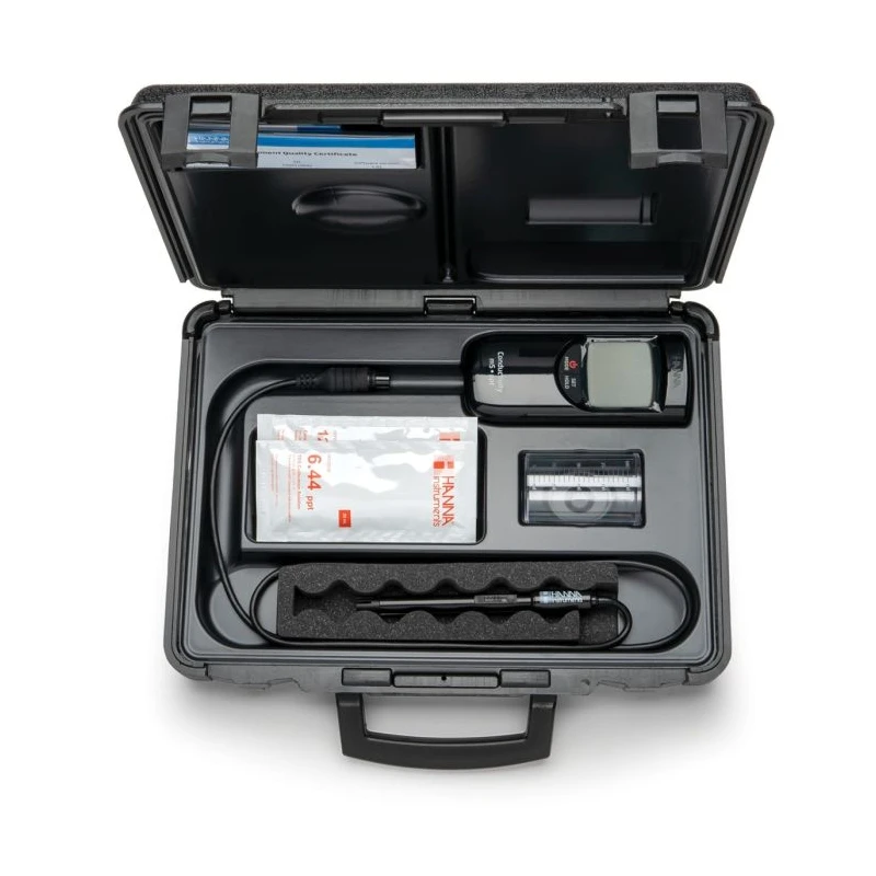 Portable HI99301 EC/TDS and Temperature Meter, High Range, IP67, EnvMart