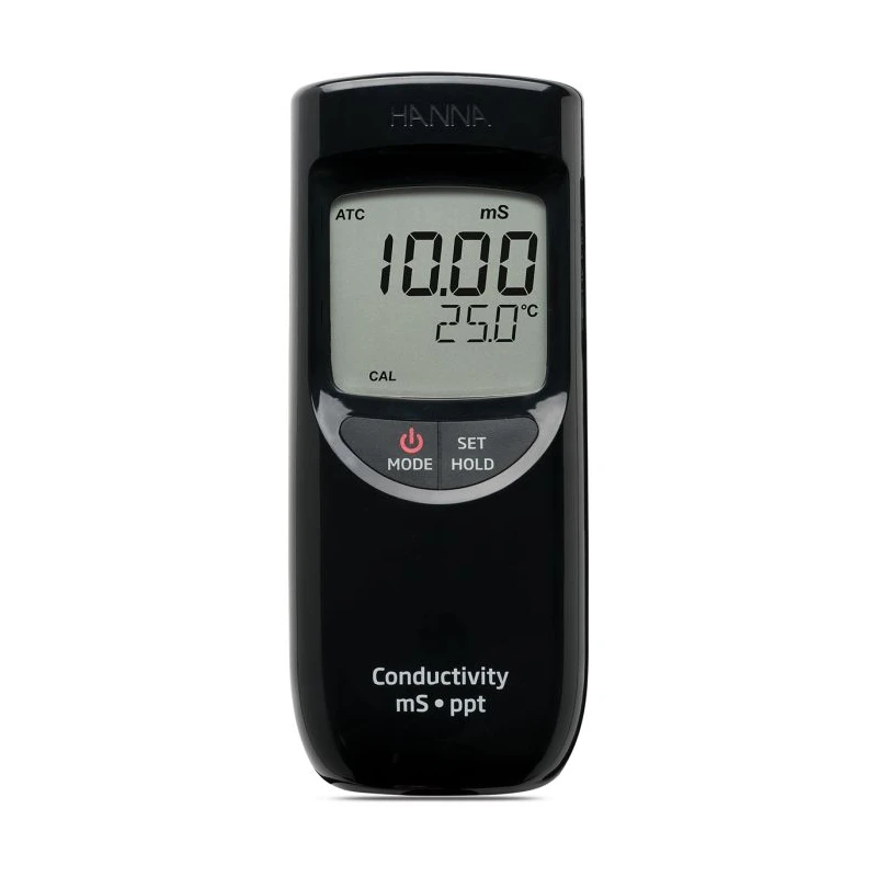 Portable HI99301 EC/TDS and Temperature Meter, High Range, IP67, EnvMart