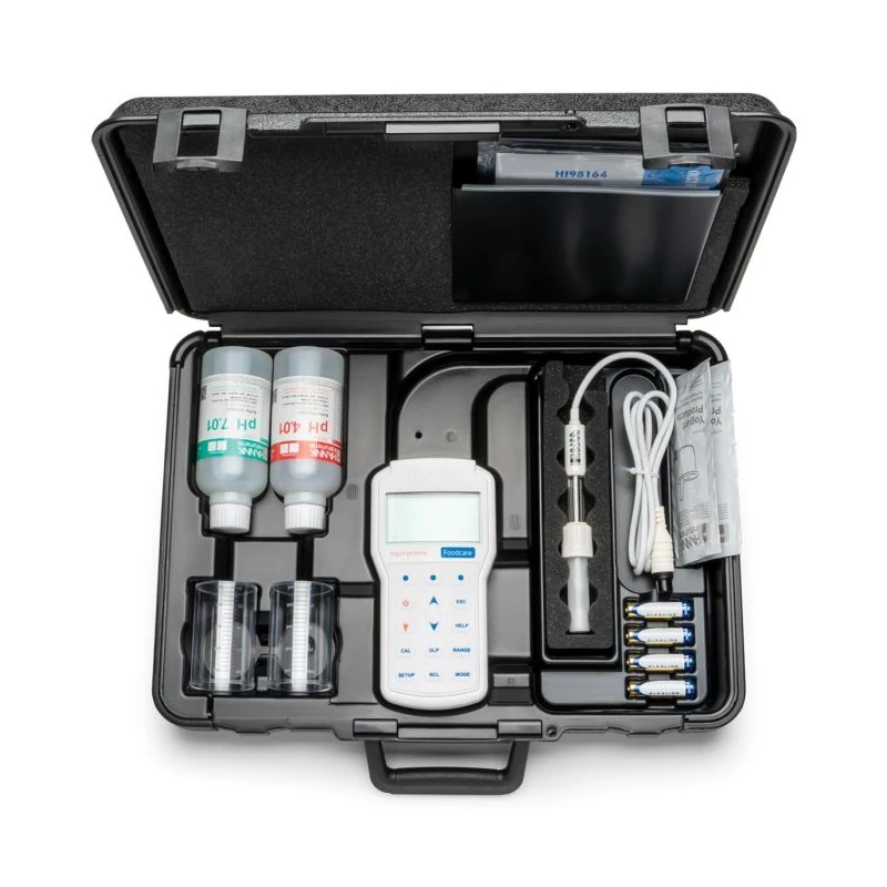 Hanna HI98164 Professional Yogurt pH Meter, IP67, Foodcare, FC2133 Electrode | EnvMart