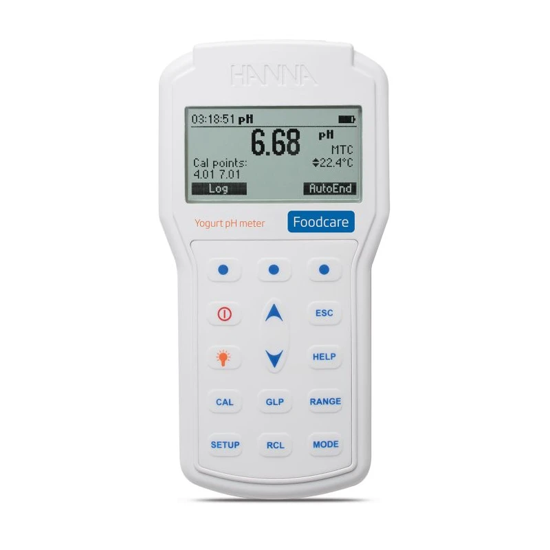 Hanna HI98164 Professional Yogurt pH Meter, IP67, Foodcare, FC2133 Electrode | EnvMart