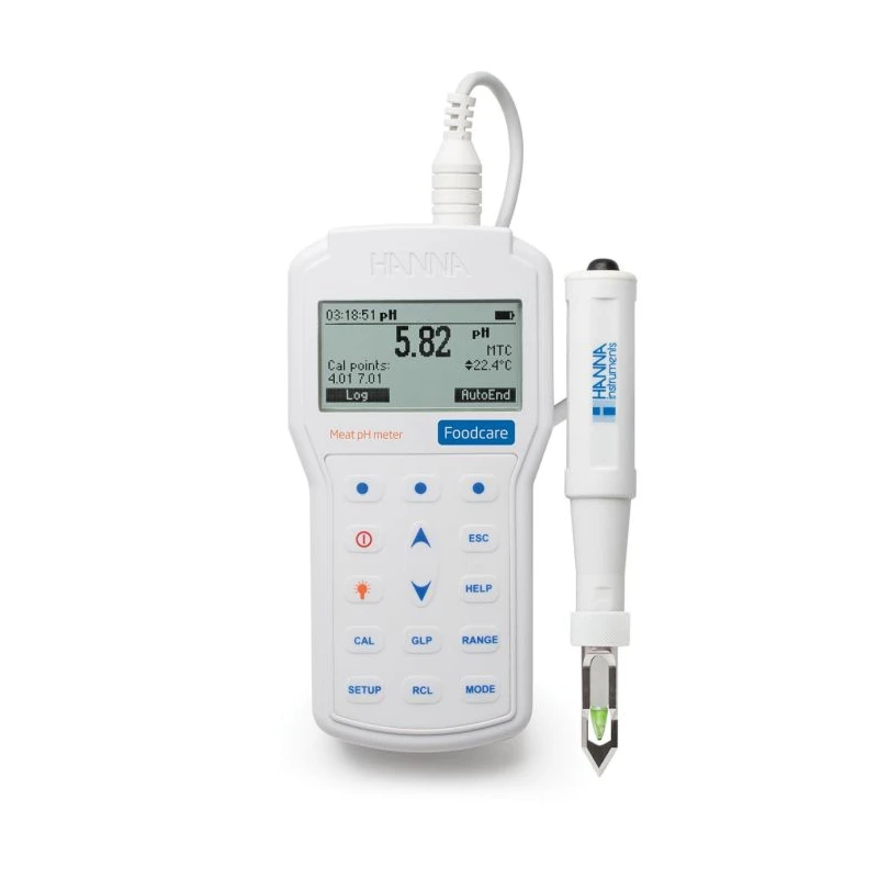 Hanna Instruments HI98163 Professional Portable Meat pH Meter IP67 | EnvMart