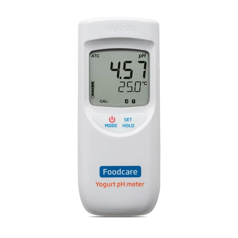 Hanna Instruments HI99164 Portable Yogurt pH and Temperature Meter IP67 | EnvMart