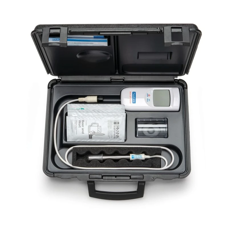 Hanna Instruments HI99151 Beer Analysis pH Meter, Portable, Waterproof, IP67 | EnvMart