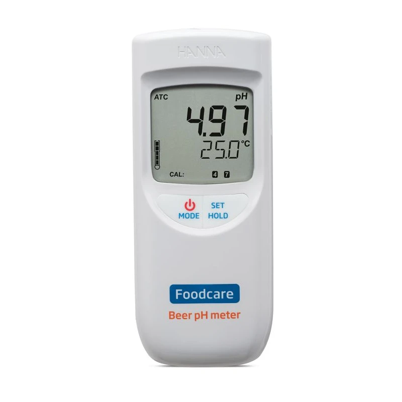 Hanna Instruments HI99151 Beer Analysis pH Meter, Portable, Waterproof, IP67 | EnvMart