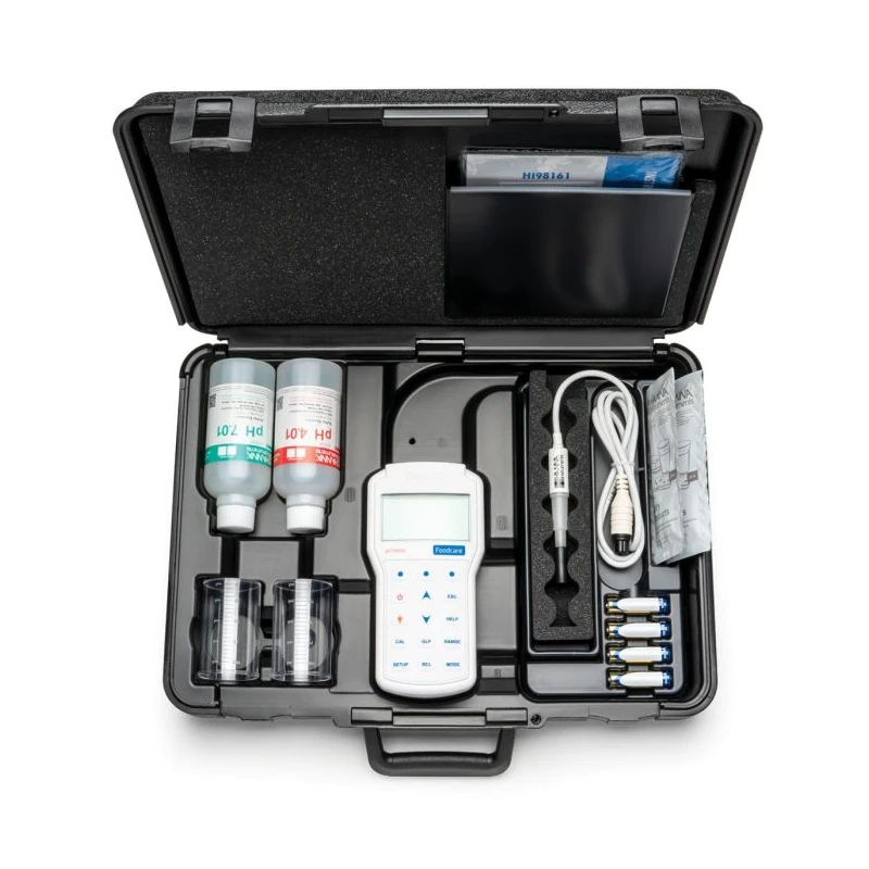 HI98161 Professional Foodcare Portable pH Meter IP67, FC2023 Electrode | EnvMart