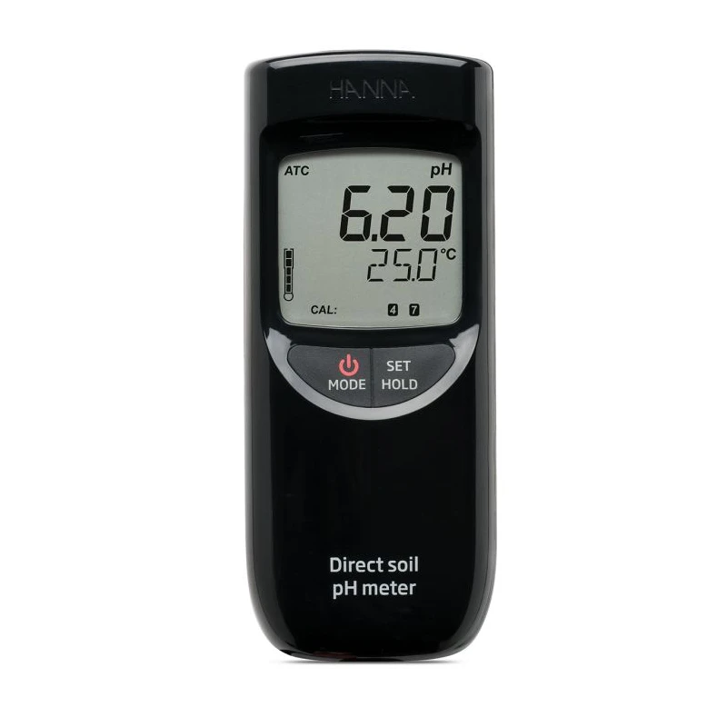 Hanna HI99121 Portable Soil pH and Temperature Meter IP67 | EnvMart