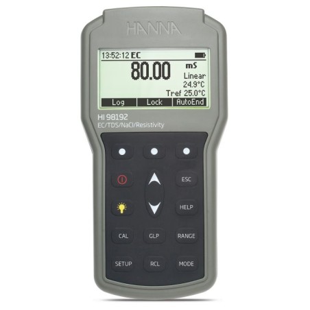 EC/TDS/Resistivity/Salinity Meter HI98192 Waterproof, Portable, High-Accuracy | EnvMart