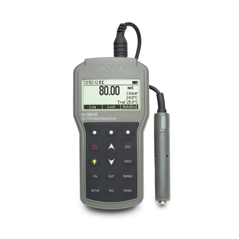 EC/TDS/Resistivity/Salinity Meter HI98192 Waterproof, Portable, High-Accuracy | EnvMart