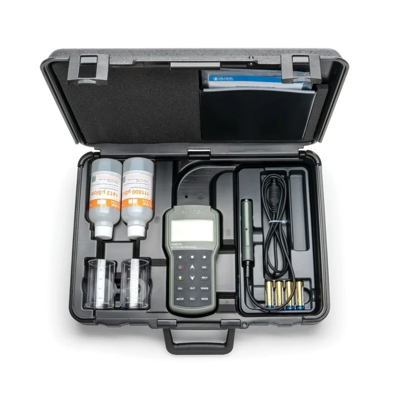 EC/TDS/Resistivity/Salinity Meter HI98192 Waterproof, Portable, High-Accuracy | EnvMart