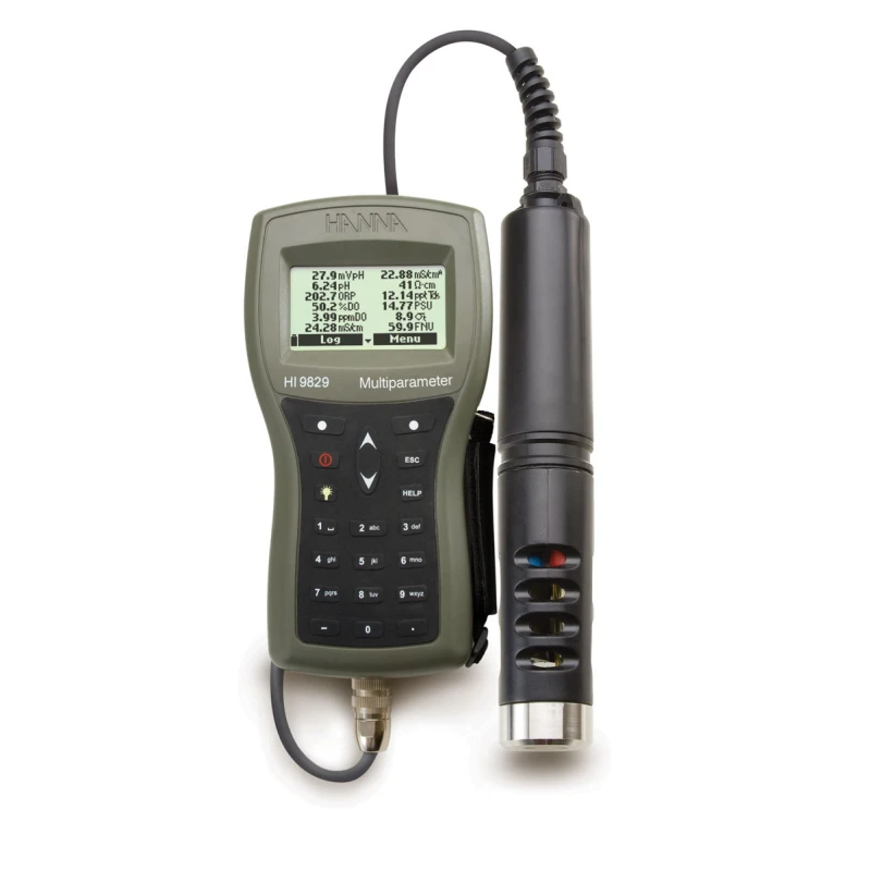 HI9829 Multiparameter pH/ISE/EC/DO/Turbidity Meter with GPS Option | EnvMart