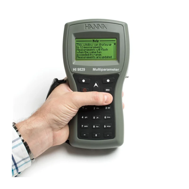 HI9829 Multiparameter Waterproof Meter with GPS | pH/ISE/EC/DO/Turbidity | Logging | EnvMart