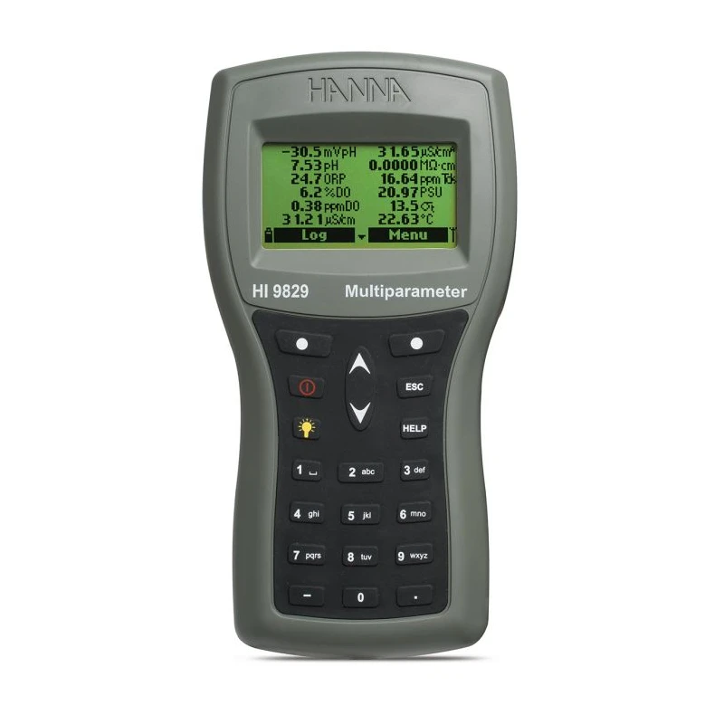 HI9829 Multiparameter Waterproof Meter with GPS | pH/ISE/EC/DO/Turbidity | Logging | EnvMart