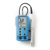 Hanna Portable pH/EC/TDS/Temperature Meter, EC range: 0 to 1990 µS/cm, TDS range: 0 to 1990 ppm (mg/L) - HI9812-51