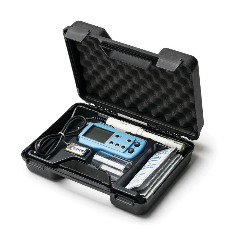HI9812-51 Portable pH/EC/TDS/Temperature Meter, EC 0-1990 µS/cm, TDS 0-1990 ppm, 0-14 pH | EnvMart