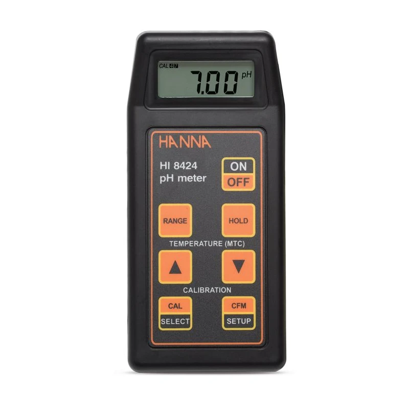 HI8424 Portable pH/mV Meter Automatic Calibration Waterproof with Temperature Probe | EnvMart