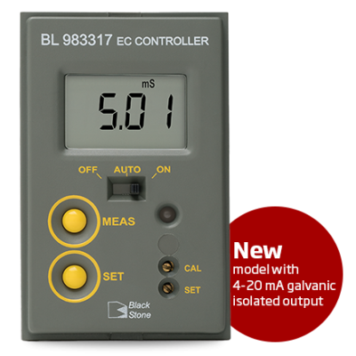 BL983317-2 Conductivity Mini Controller 0.00–10.00 mS/cm, 230VAC, Output 4-20 mA | EnvMart