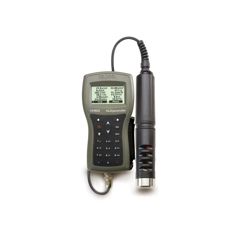 HI9829 Multiparameter pH/ISE/EC/DO/Turbidity Meter with GPS Option | EnvMart