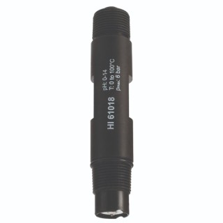 Hanna AmpHel® Flat-tip pH Electrode - High Temperature,  5m Cable, PT100