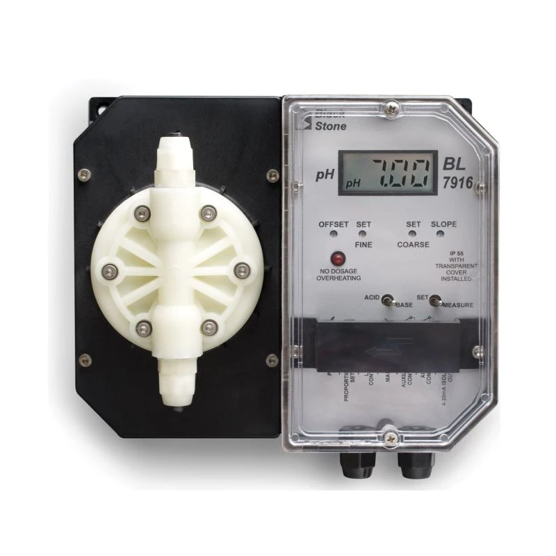 Wall Mounted pH Controller and Chemical Dosing Pump BL7916, Automatic, IP55, 115V | EnvMart