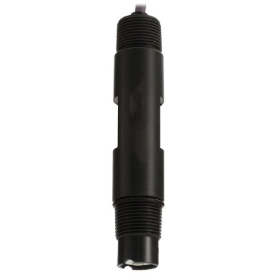 AmpHel Flat-tip pH Electrode HI6100405, PVDF Body, PTFE Junction, BNC Connector, Industrial | EnvMart