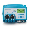 Hanna Swimming Pool Controller with Built-in Dosing Pumps,  analog outputs with Panel Mounted Flow Cell Kit