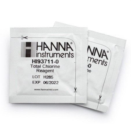 Hanna HI93711-03 Total Chlorine Reagents 300 Tests DPD Method for Photometer | EnvMart