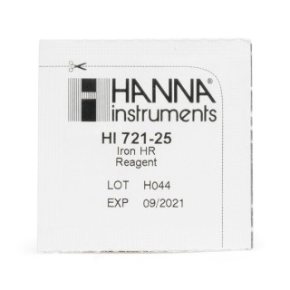 Iron Checker HI721-25 Reagents Phenanthroline Method 25 Tests | EnvMart